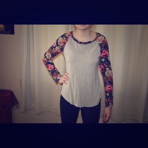 Floral long sleeve